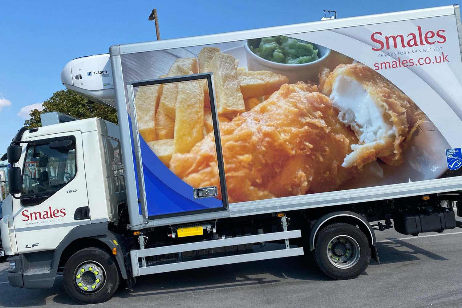 Smales delivery van